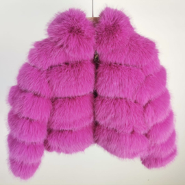 Your cuddly jacket - Roze