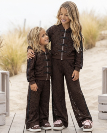 Your Lace Bow Tracksuit - bruin