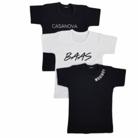 Baas +  Mooiboy statement + Casanova Package Shortsleeves