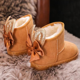 Cute bunny boots - Camel (Verzenddatum 19 sep)