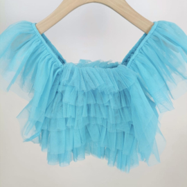 Your very tule top - blauw