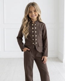 Royal Button Set - bruin