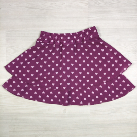 Sweetheart Layer Skirt - magenta