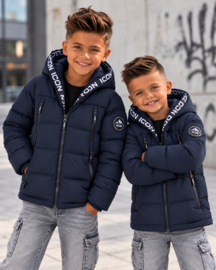 ICON Urban Zip Puffer Jacket - Navy (verzenddatum 16 okt)