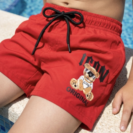 Icon teddy zwembroek - rood (verzenddatum 21 apr)