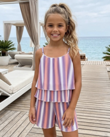 Sunset Stripes Set - donker