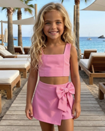 Mini Fashion Bow Set - fuchsia
