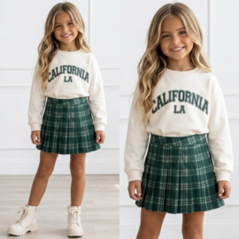 California Check Set - groen