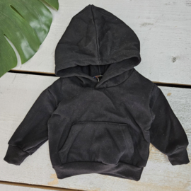 Little hooded sweater - zwart