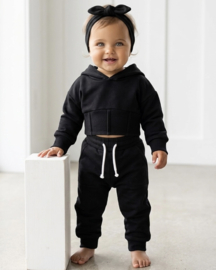 Urban Cropped Hoodie Set