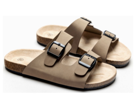 Easy walkin' boys sandal - taupe