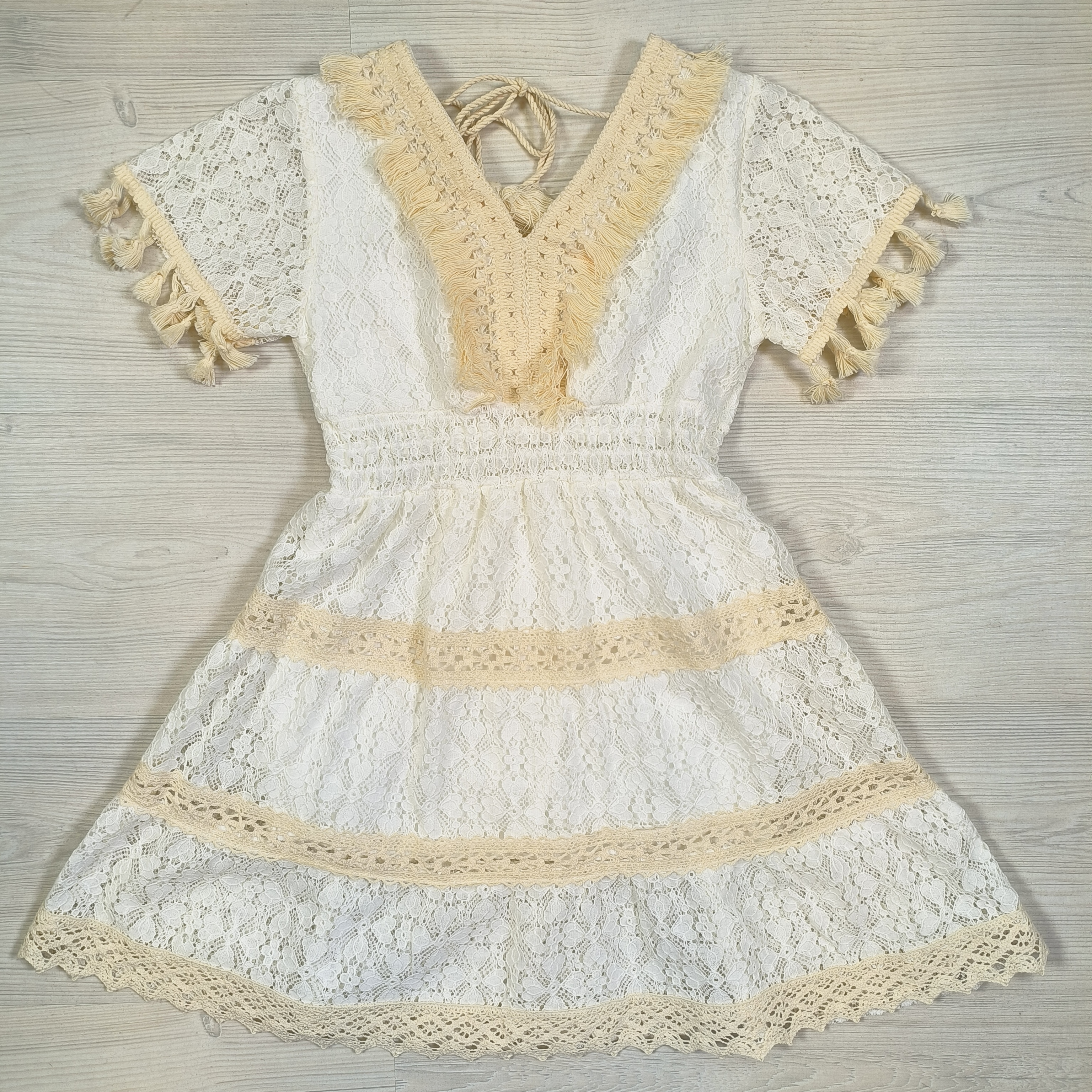 White beach summer dress