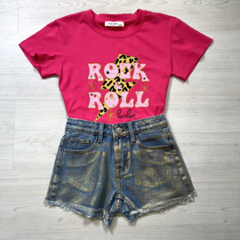 Rock & roll top - fuchsia