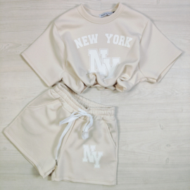 NYC Summer Lounge Set - beige