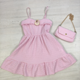 Vacation Vibes Dress - roze