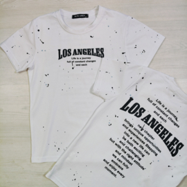 Cool LA Backprint T-Shirt - wit