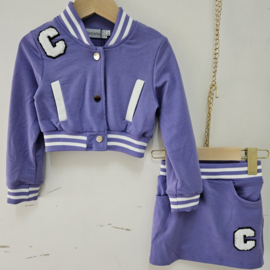 C skirt set - Purple