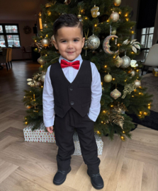 Boys christmas outfit - wit