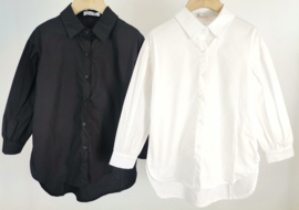 Your long basic blouse - zwart