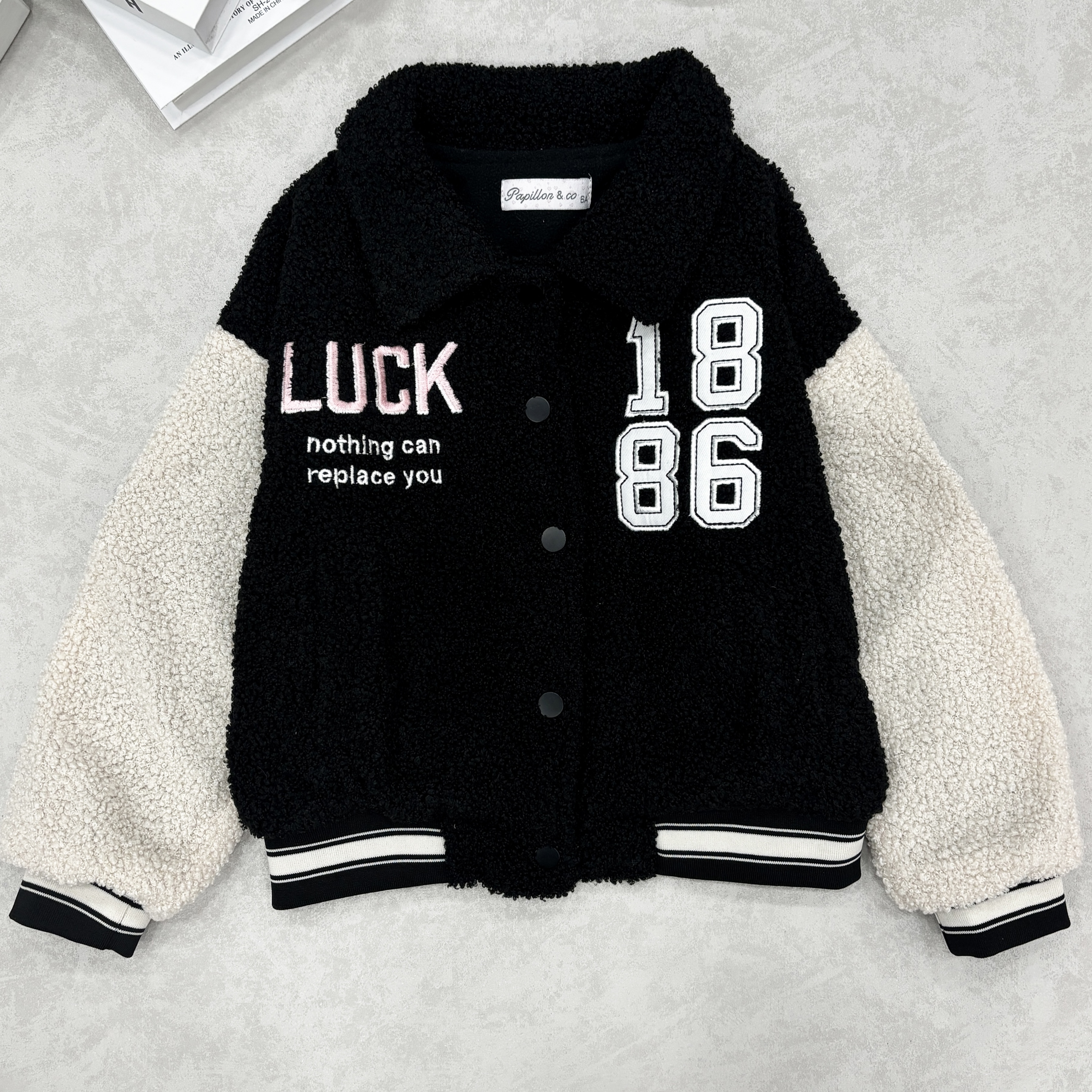 Lucky 1886 jacket - zwart