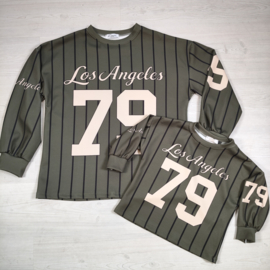 Los Angeles 79 Jersey - legergroen