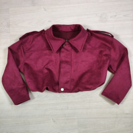 Beat it coat - bordeaux