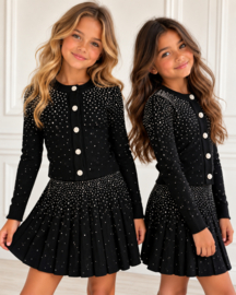 Your Diamond Chic Skirt Set - zwart