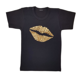 Leopard kiss tee Shortsleeves