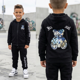 Icon graffiti teddy set - zwart