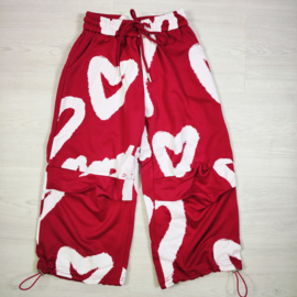 Your Heart Street Pants - rood