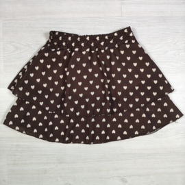 Sweetheart Layer Skirt - bruin