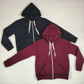 Basic Zip Hoodie Vest