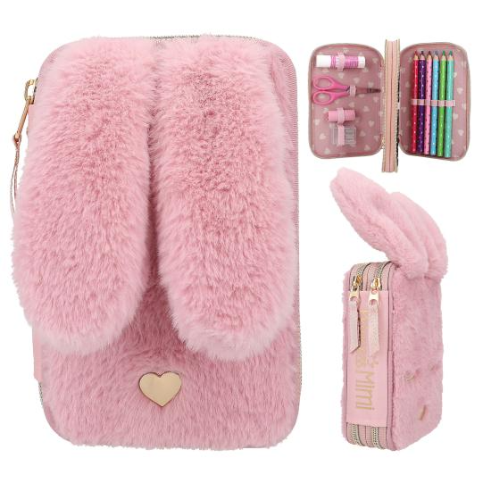 Prinses Mimi etui konijnenbont BUNNY BALLET