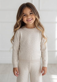 Shine All Day Knitted Set - beige