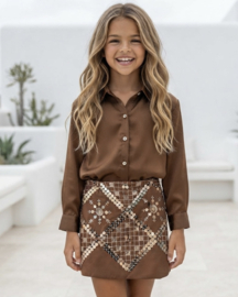 Brown Sparkle Set