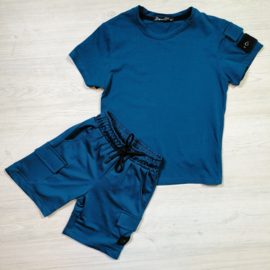 Boys darkblue cargo set