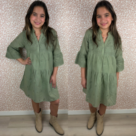 Summer Whisper Dress - blauw of groen