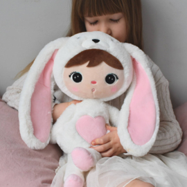 XL Bunny doll (gepersonaliseerd) - White