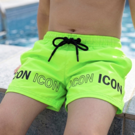 Icon signature zwembroek - neongroen