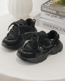 Step up sneakers - zwart