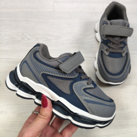 Sporty Wave Sneakers - dark blue/grey
