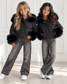 Your Furry Rebel Jacket - zwart