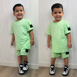 Boys mint cargo set