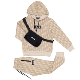 Bagged & designed Icon set - beige
