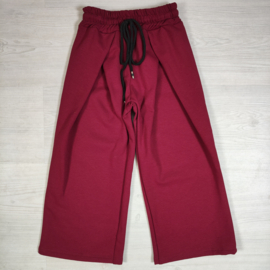 Everyday Wide Leg Pants - rood