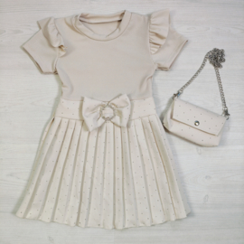 Fairy Glow Dress - beige