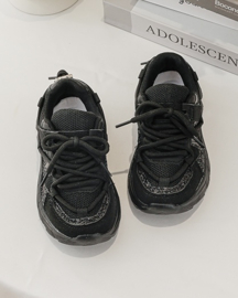 Step up sneakers - zwart