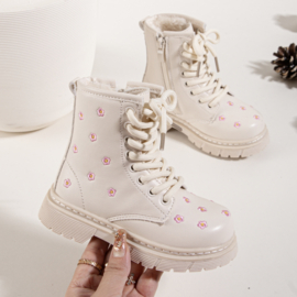 Little daisy boots - beige