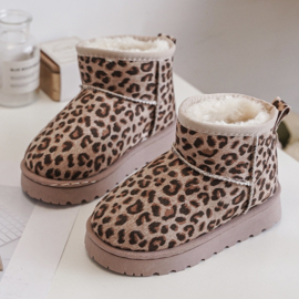 Mini winter boots - leopard (Twinning)