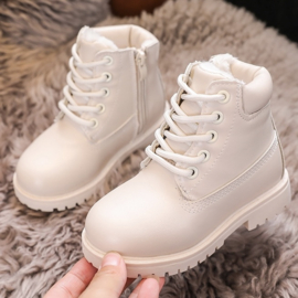 Warm timby boots - Beige